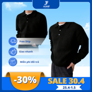 Áo Polo Dài Tay Unisex JORÉ Basic