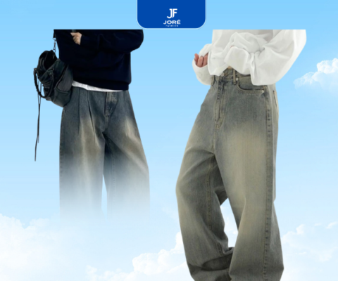 Quần basic JORÉ Fashion phong cách unisex trẻ trung, thiết kế tối giản dễ phối đồ cho nam và nữ.