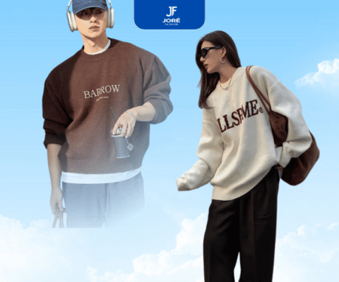 Thời trang unisex JORÉ Fashion dành cho giới trẻ yêu thích sự năng động, hiện đại và cá tính.