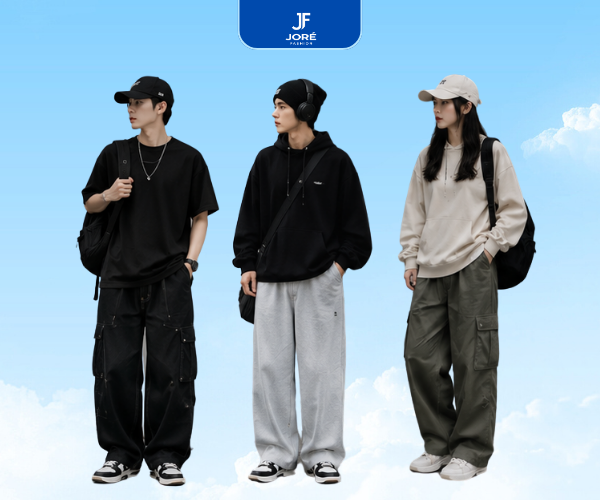 Outfit Streetwear Unisex JORÉ - Ảnh 3