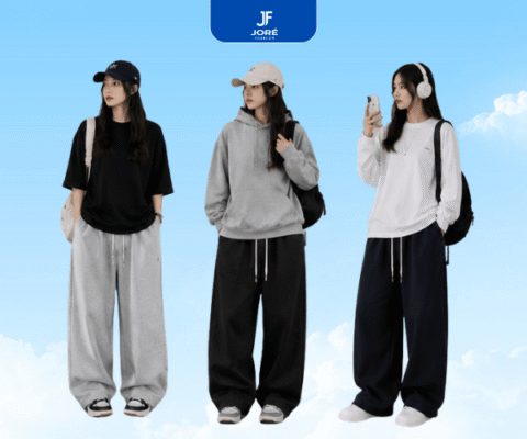 Quần nỉ unisex dành cho nữ