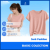 Áo Basic Nữ Cổ Tròn Cotton Cao Cấp