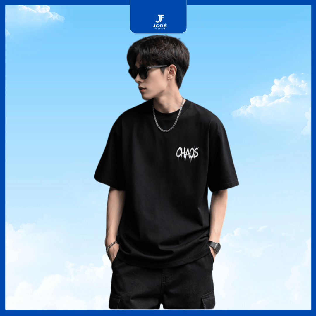 Áo Thun Đồ Nam Cá Tính Chaos - Ảnh 3