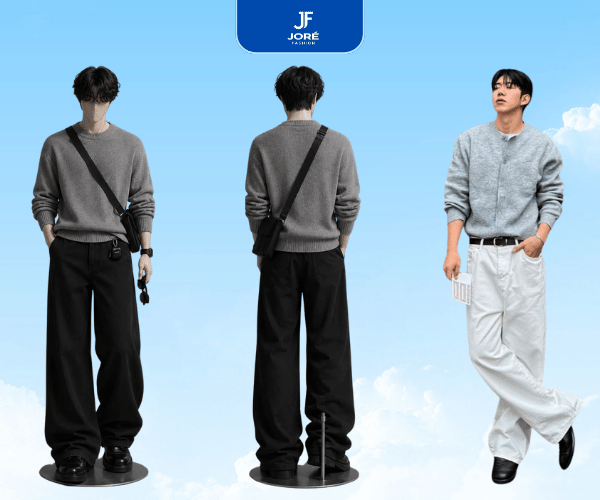 Áo Sweater Nam Basic Collection - Ảnh 4